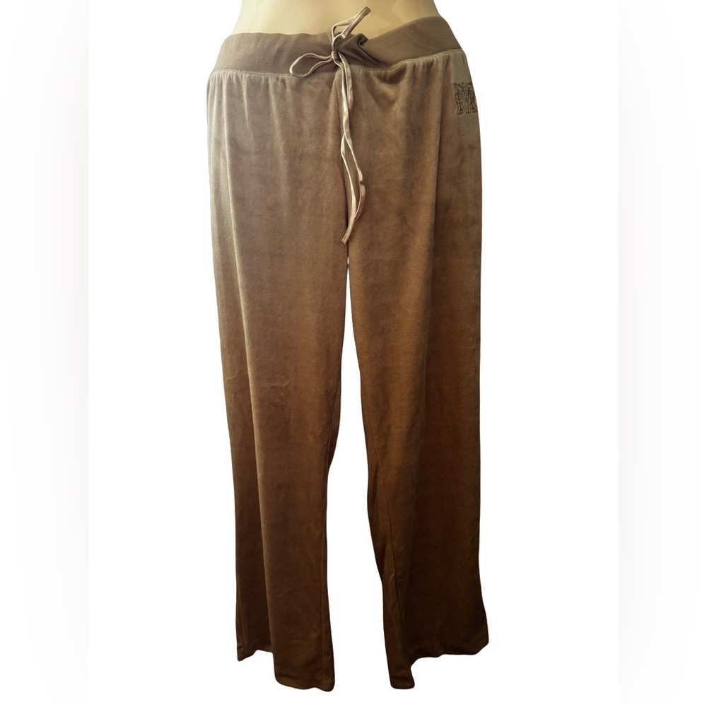 Y2K Velvet Camel Cute Sweat pants